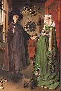 Giovanni Arnolfini and his Bride Jan Van Eyck